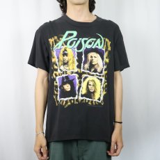画像3: 90's POISON USA製 "Flesh & Blood" ロックバンドツアーTシャツ BLACK L (3)