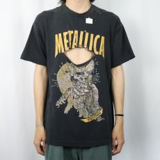 画像3: 90's METALLICA × PUSHEAD CANADA製 ヘヴィメタル・バンド プリントTシャツ BLACK XL (3)