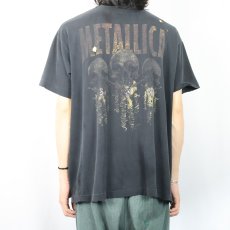 画像4: 90's METALLICA × PUSHEAD CANADA製 ヘヴィメタル・バンド プリントTシャツ BLACK XL (4)