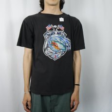 画像3: 80's BEACH BOYS "25th Anniversary Tour 1987" ロックバンドツアーTシャツ BLACK (3)