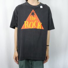 画像2: 〜90's "The Rock" プリントTシャツ BLACK (2)