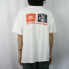画像4: 2000's JBL × The Who "Pro Sound Comes Home" ロックバンドTシャツ XL (4)