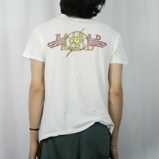画像4: 80's JOURNEY "RAISED ON RADIO" ロックバンドプリントTシャツ (4)
