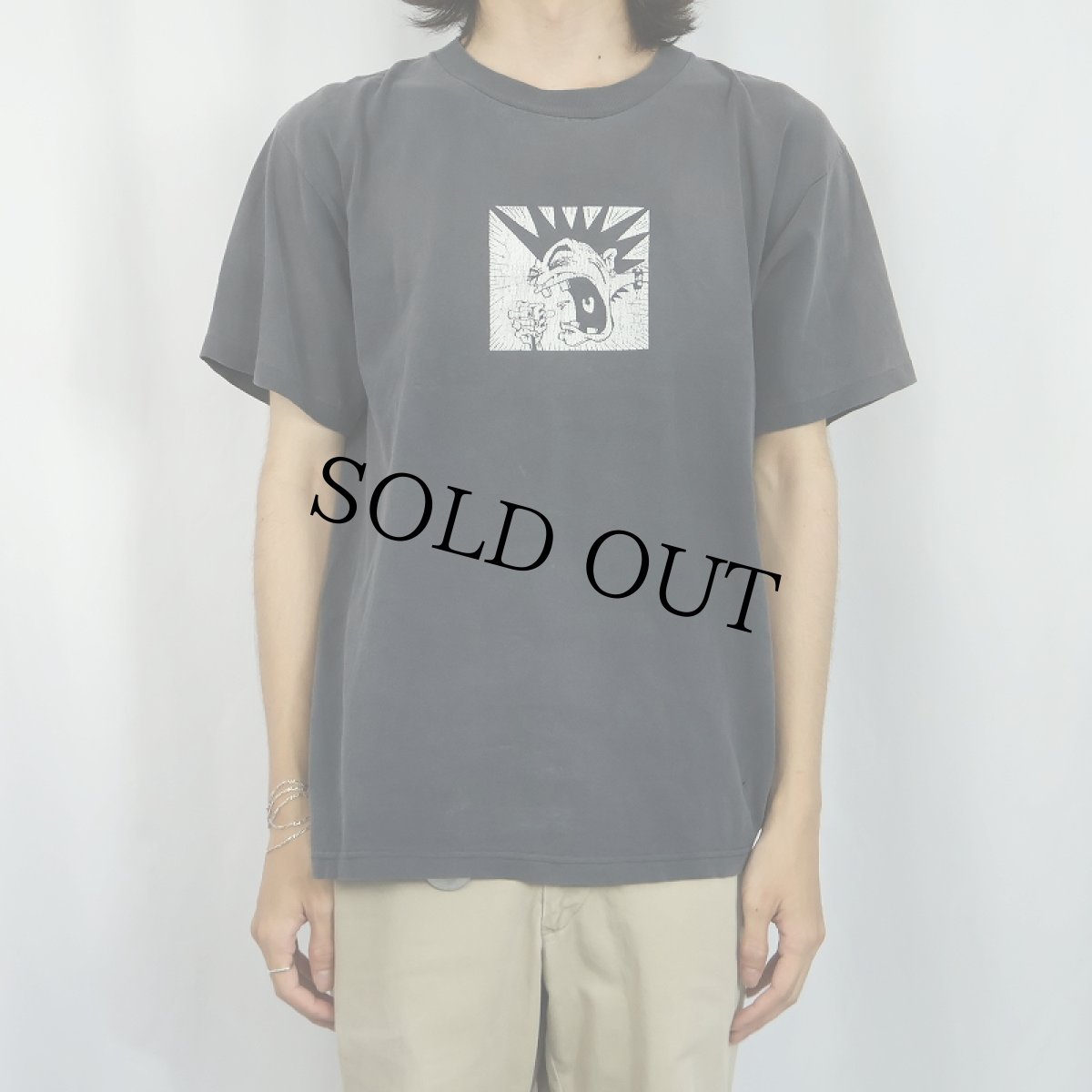 画像3: 90's RANCID USA製 パンクロックバンド プリントTシャツ L (3)