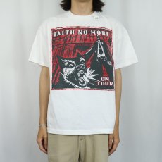 画像3: 90's FAITH NO MORE USA製 "King For A Day" オルタナティブロックバンド ツアープリントTシャツ L (3)