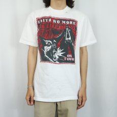 画像3: 90's FAITH NO MORE USA製 "King For A Day" オルタナティブロックバンド ツアープリントTシャツ L (3)