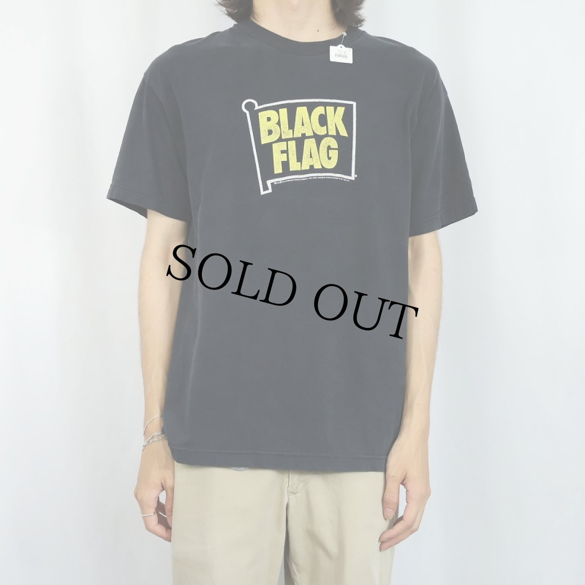 画像2: Black Flag ハードコア・パンクバンド プリントTシャツ BLACK (2)