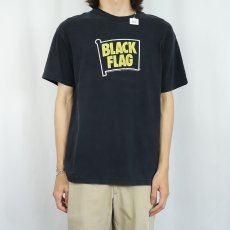 画像2: Black Flag ハードコア・パンクバンド プリントTシャツ BLACK (2)