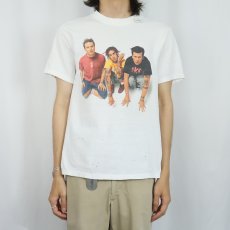 画像2: blink-182 USA製 ポップパンクバンド フォトプリントTシャツ S (2)