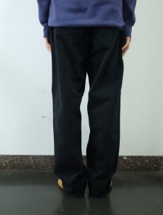 画像3: 2000's Levi's SILVERTAB USA製 "BAGGY" ブラックデニムパンツ W35 (3)