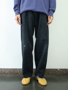 画像2: 2000's Levi's SILVERTAB "BAGGY" ブラックデニムパンツ W37 (2)