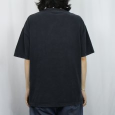 画像3: 2000's DC COMICS "SUPERMAN" ロゴプリントTシャツ BLACK XL (3)