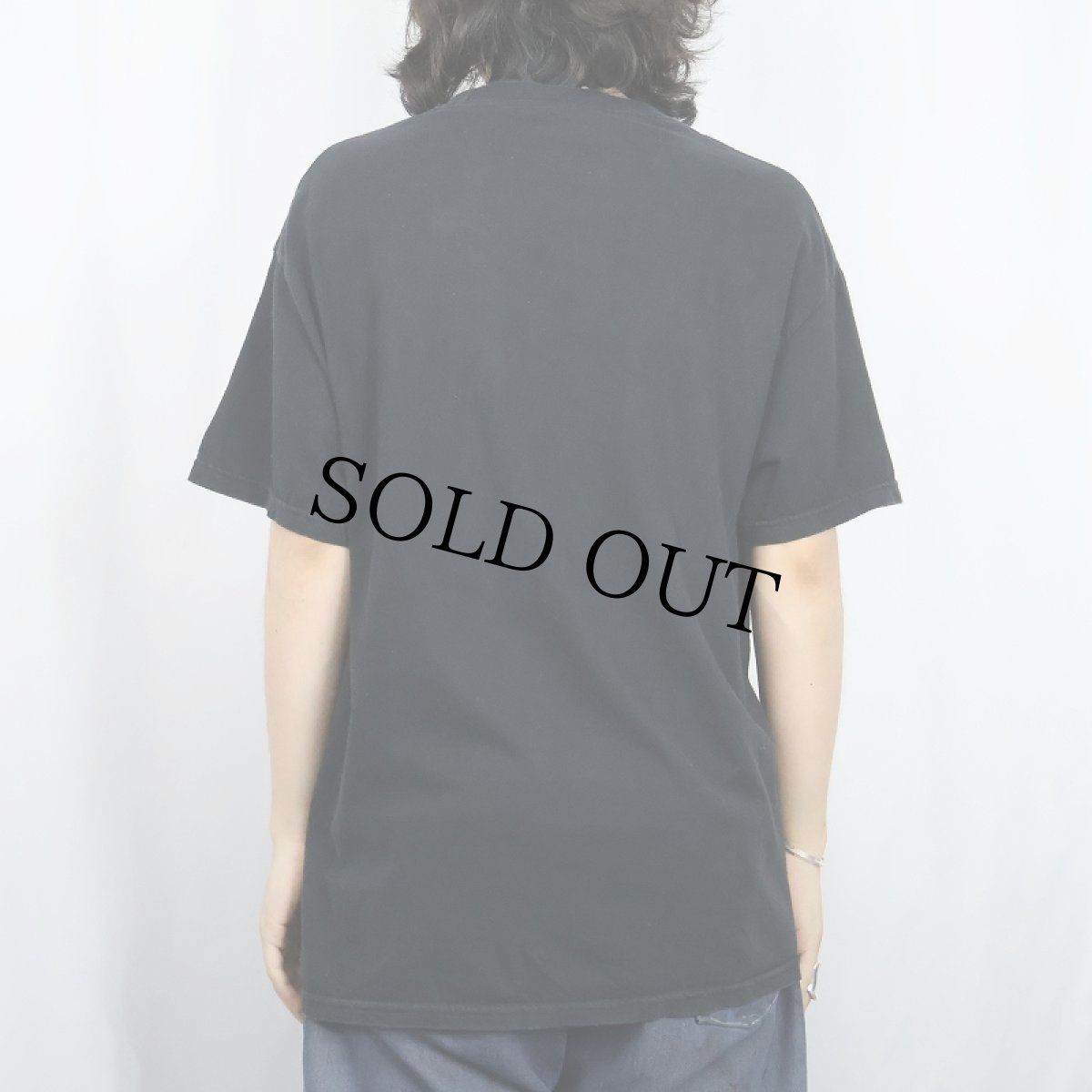 画像3: 2000's POPEYE "POW!" キャラクタープリントＴシャツ BLACK L (3)