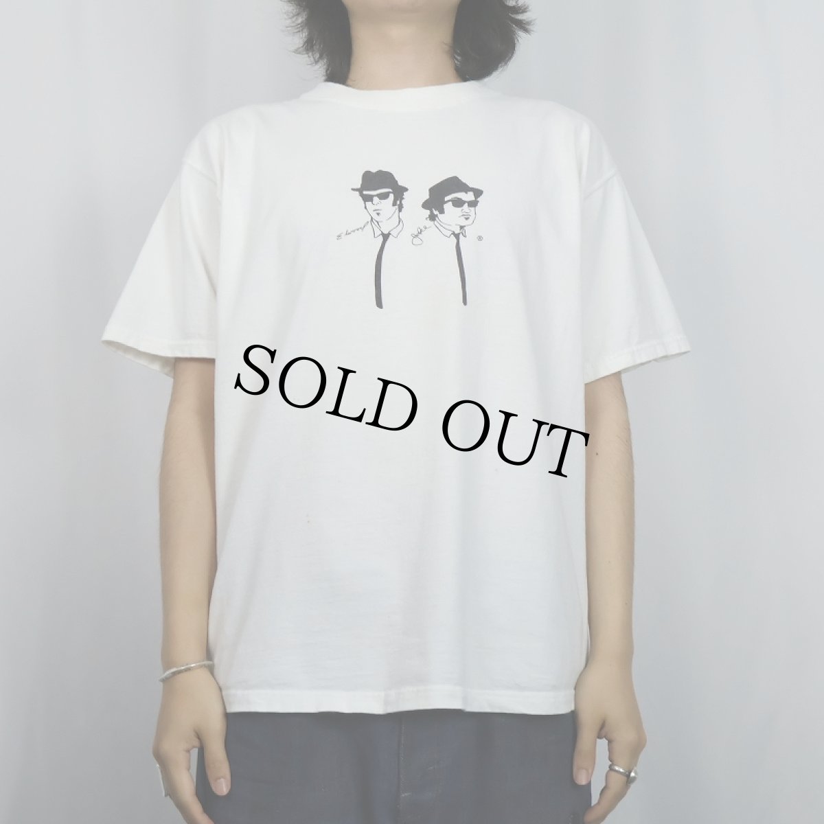 画像3: 90〜2000's THE BLUES BROTHERS "House of Blues" コメディ映画プリントTシャツ L (3)