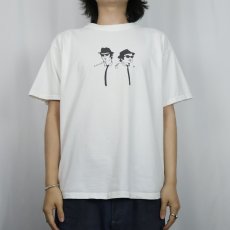画像3: 90〜2000's THE BLUES BROTHERS "House of Blues" コメディ映画プリントTシャツ L (3)