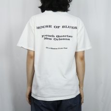 画像4: 90〜2000's THE BLUES BROTHERS "House of Blues" コメディ映画プリントTシャツ L (4)