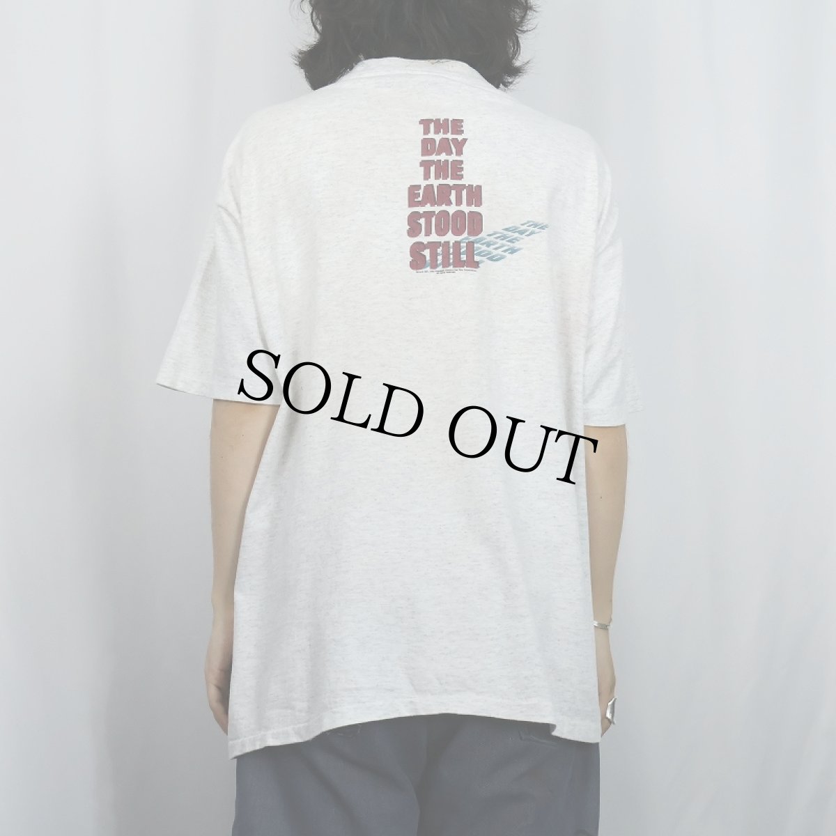 画像3: 90's The Day the Earth Stood Still USA製 SF映画プリントTシャツ XL (3)