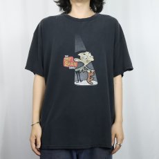 画像2: 2000's CINDER BLOCK "THE mr Bean SHOW" コメディアンプリントTシャツ BLACK  (2)