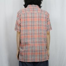 画像3: 2014SS Patagonia "ORGANIC COTTON" チェック柄 ちりめんシャツ L (3)
