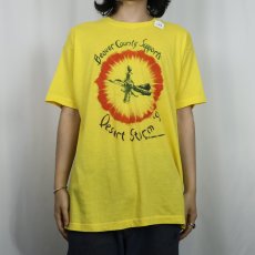 画像2: 90's USA製 "Beaver County Supports Desert Storm" プリントTシャツ XXL (2)