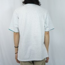 画像3: 90's DISCUS ATHLETIC レイヤードデザイン 無地Tシャツ L (3)