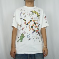 画像3: 90's DAN GILBERT USA製 "American Museum of Natural History" 大判プリントTシャツ L (3)