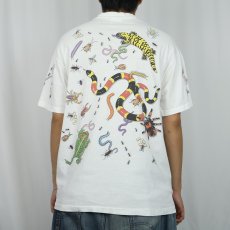 画像4: 90's DAN GILBERT USA製 "American Museum of Natural History" 大判プリントTシャツ L (4)