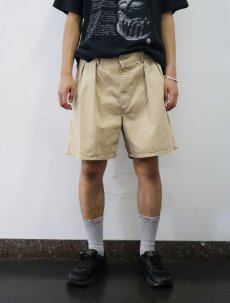 画像2: POLO Ralph Lauren "POLO CHINO" 2タック コットンチノショーツ W35 (2)