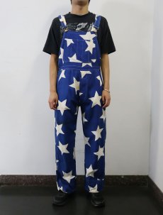 画像3: UNKNOWN 星柄 コットンオーバーオール (3)