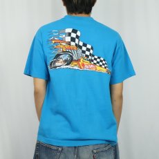 画像4: 90's Hot Wheels USA製 玩具メーカー ロゴプリントTシャツ XL (4)