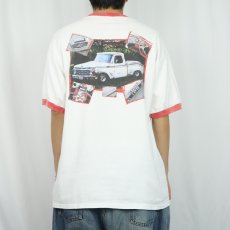 画像4: Ford "F-100" 車プリントリンガーTシャツ (4)