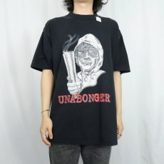 画像2: 90's〜 "UNABONGER" パロディプリントTシャツ BLACK (2)