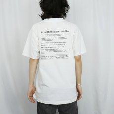 画像4: 2000's George Bush USA製 "HOMEGROWN DOPE" 元大統領 風刺画プリントTシャツ L (4)
