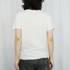画像3: 〜80's SNOOPY "...DUR! DUR!" キャラクタープリントTシャツ L (3)