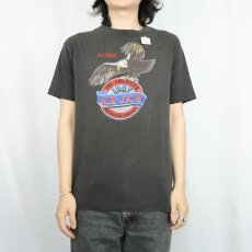 画像2: 80's "AM JAM" イベントプリントTシャツ BLACK (2)