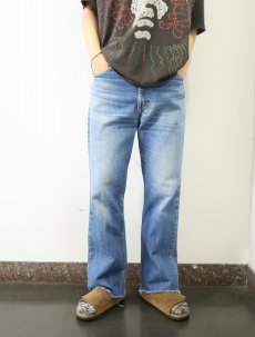 画像3: 90's Levi's 517 USA製 オレンジタブ カットオフデニムパンツ W34 (3)