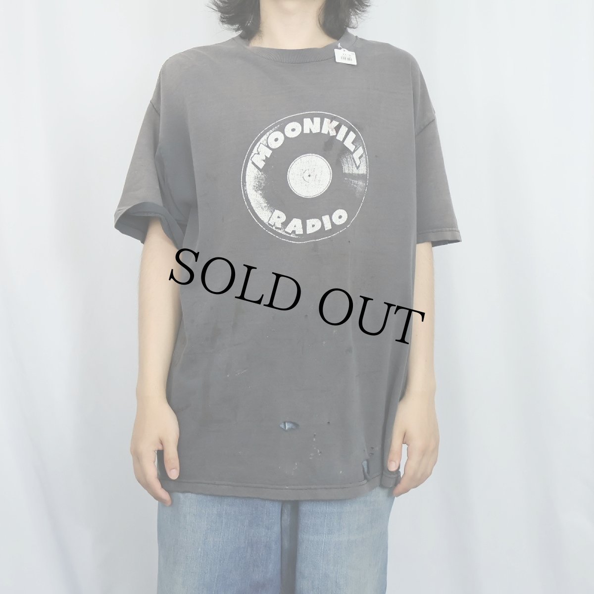 画像2: 90's〜 "MOONKILL RADIO" ラジオ番組プリントTシャツ  (2)