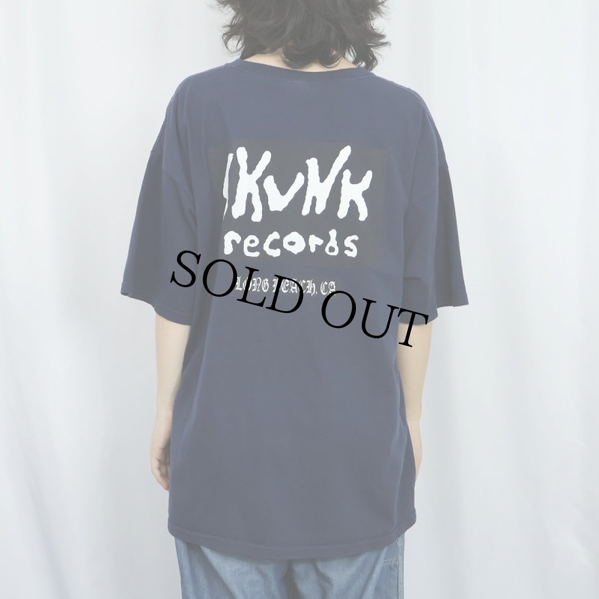 画像4: 90's〜 SUBLIME "Skunk Records" ロックバンドTシャツ NAVY 2XL (4)