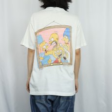 画像4: 90's THE SIMPSONS CANADA製 "SAY CHEESE..." キャラクタープリントTシャツ XL (4)