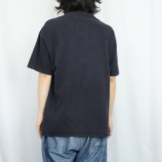 画像3: 90's STAR TREK USA製 "Deep Space Nine" SFテレビドラマプリントTシャツ BLACK XL  (3)