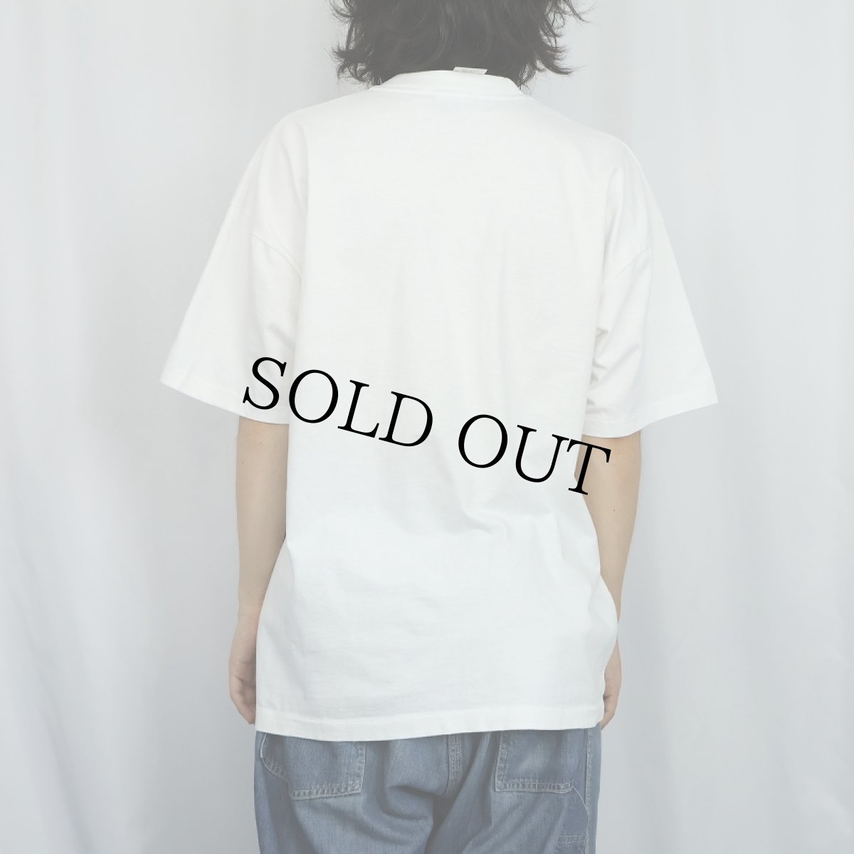 画像3: 90's Aboriginal Dene and Alcohol Council SA Inc. "PLEASE! Give me a chance to" メッセージプリントTシャツ XL (3)