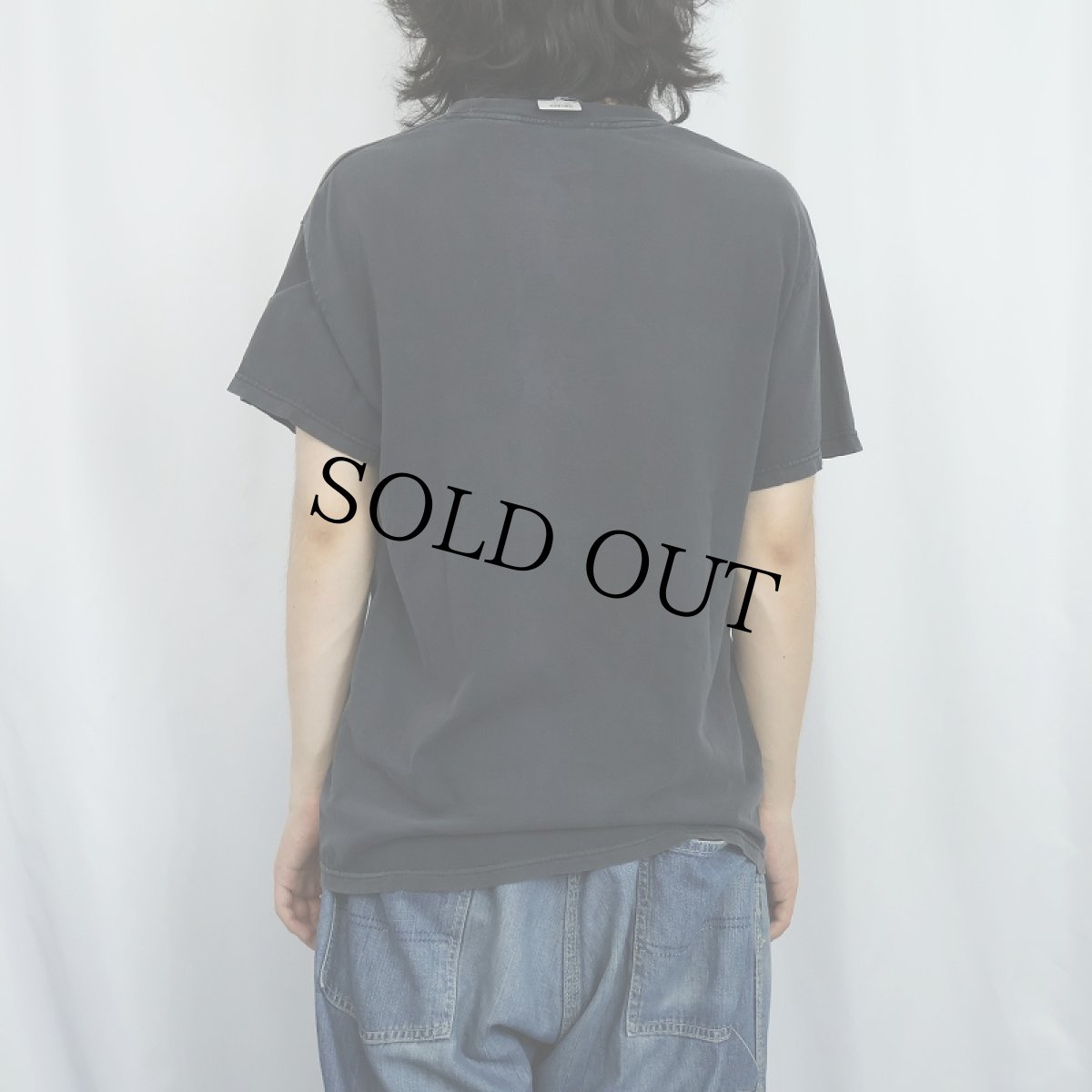 画像3: 2000's GREEN DAY "american idiot" ロックバンドプリントTシャツ BLACK (3)