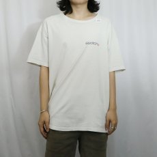 画像3: 90's swatch USA製 時計ブランド ロゴプリントTシャツ XL (3)