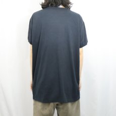 画像3: 90's Mark's CANADA製 無地ポケットTシャツ BLACK XL (3)
