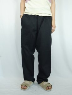 画像1: 【SALE】 whites シェフパンツ BLACK L (1)