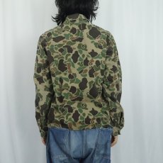 画像3: 60〜70's BLACK SHEEP ダックハンターカモ柄 ハンティングシャツ S (3)