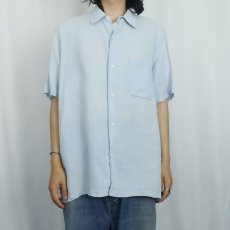 画像2: BANANA REPUBLIC リネンシャツ (2)
