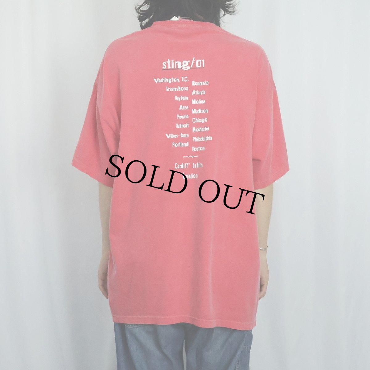 画像4: 2000s sting ミュージシャン ツアーTシャツ XL (4)
