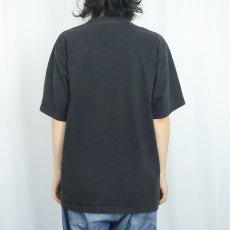 画像3: BOB MARLEY レゲエミュージシャンプリントTシャツ BLACK XL (3)