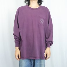 画像2: 90's RUSSELL ATHLETIC USA製 "HIGH COTTON" ロゴプリント ポケットロンT XL (2)